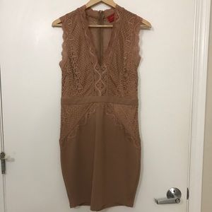 Akira lace bodycon dress